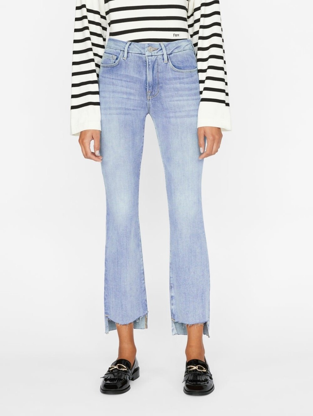 Frame Le Crop Mini Boot in Kincord